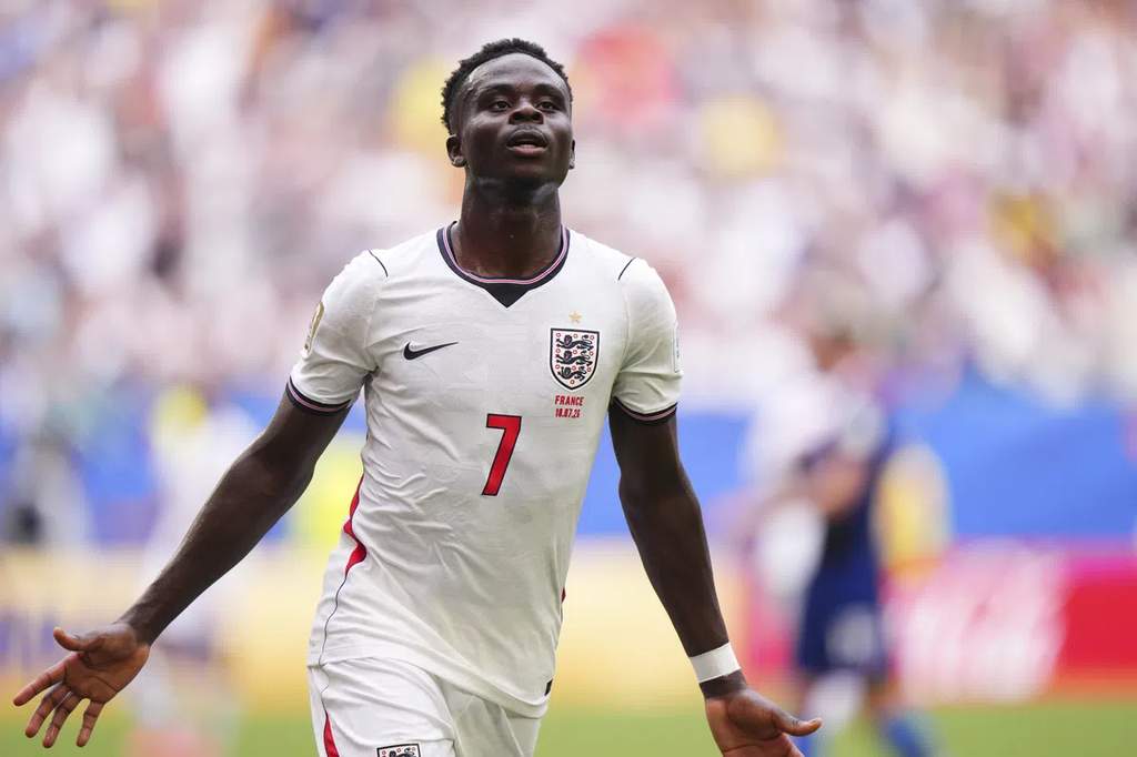 Cetak Hattrick Kontra Prancis, Bukayo Saka Sesali Gagal ke Final