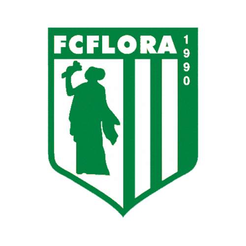 Logo Flora dan Saburtalo Tbilisi sebelum bertanding