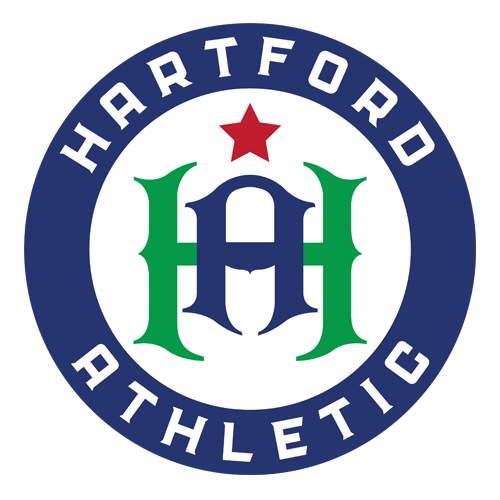 Logo Hartford Athletic dan Orange County SC sebelum bertanding