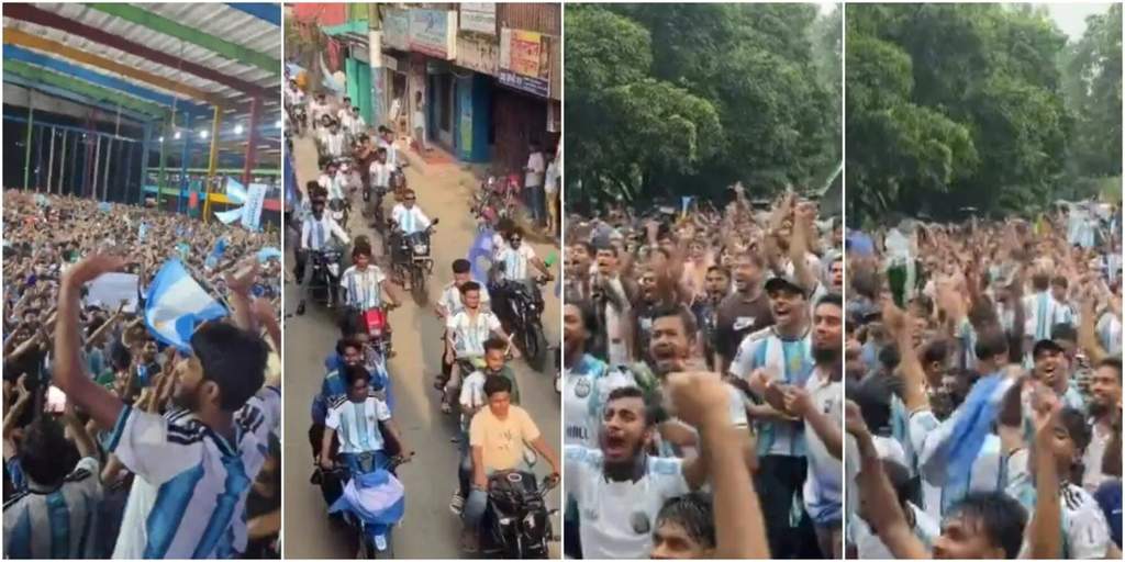 Piala Dunia 2026: Ribuan Fans Bangladesh Rayakan Kemenangan Argentina