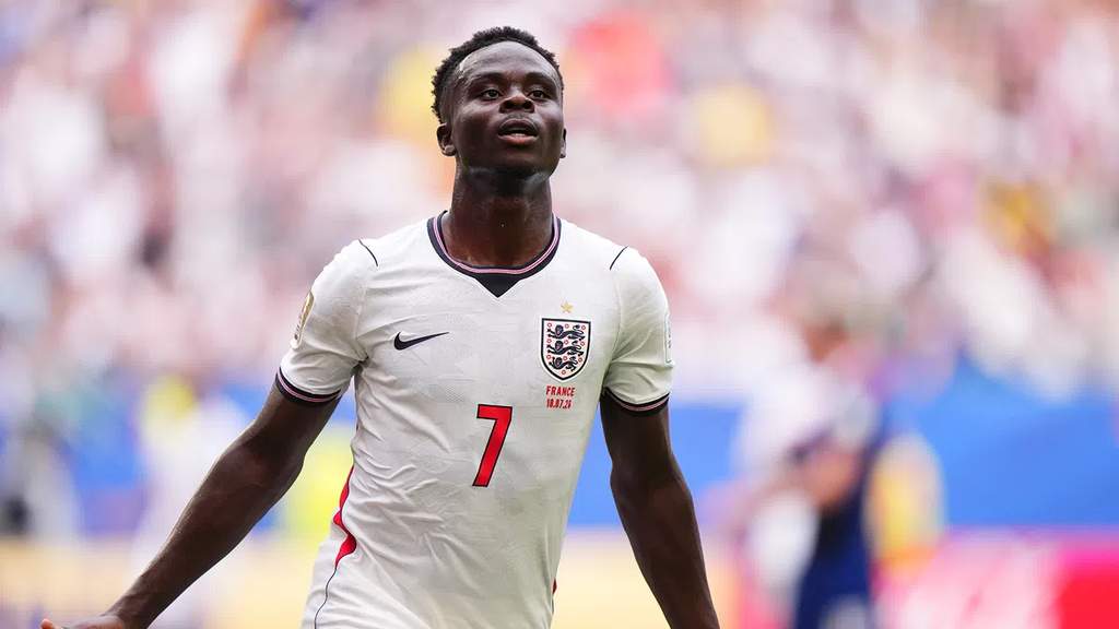 Aksi memukau Bukayo Saka dan Kylian Mbappe dalam laga sengit Prancis melawan Inggris di Piala Dunia