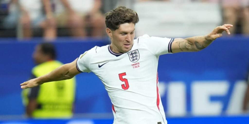 Bek tim nasional Inggris John Stones saat bertanding di turnamen internasional