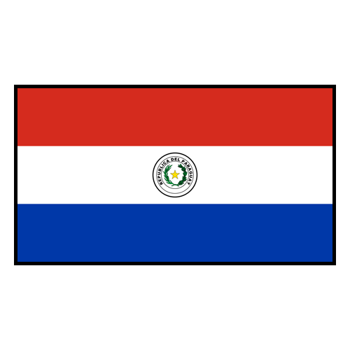 Logo Paraguay dan Prancis sebelum bertanding