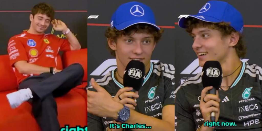 Kimi Antonelli Sebut Charles Leclerc Atlet Paling Populer di Italia